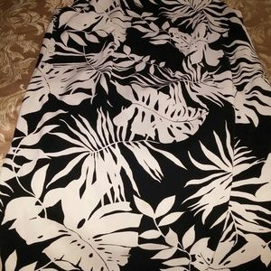 Black and White Party Dress